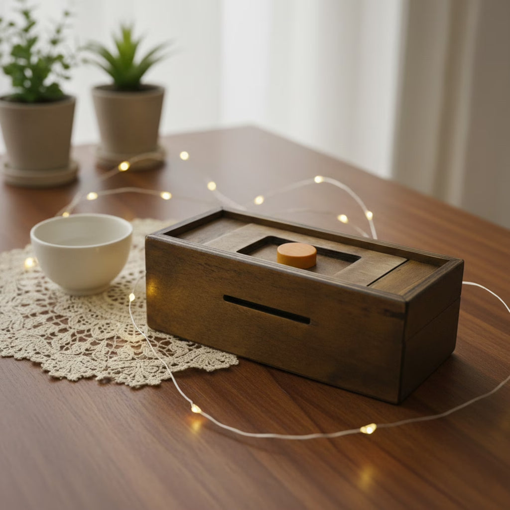 Enigma Secret Puzzle Box Discovery - Money Gift Trick Box