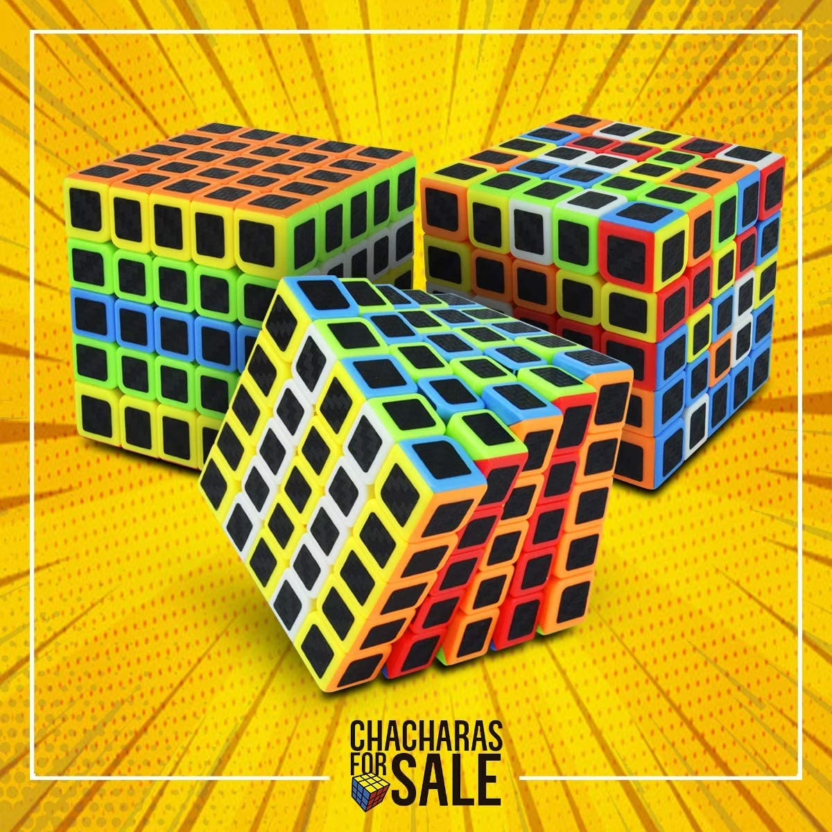 Tiomc Magic Cube 5X5 Stickerless Puzzle Toy, Fun Brain Teaser for Kids & Adults, Boosts Focus, Hand-Eye Coordination & Memory, Smooth Fast-Spinning Educational Game