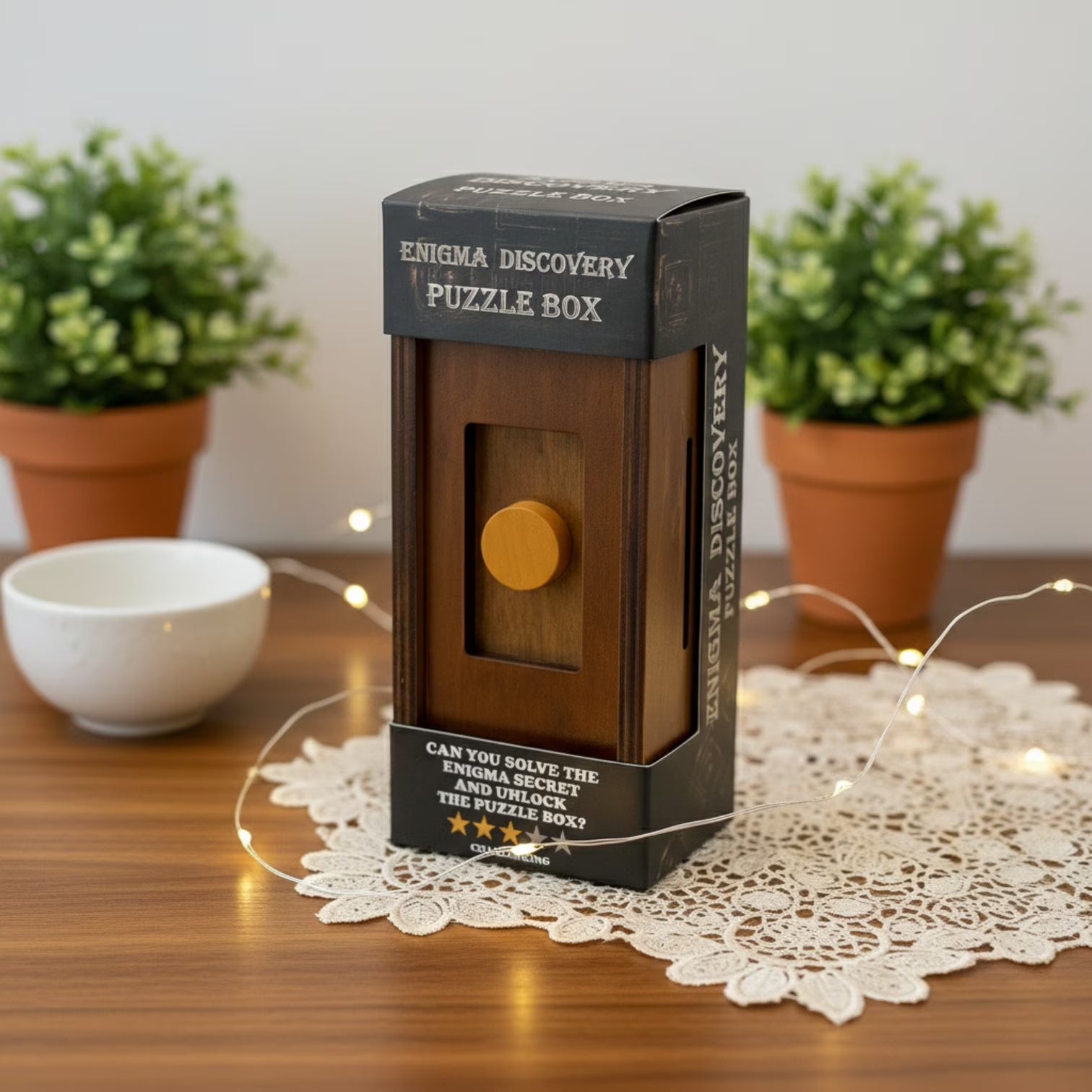 Enigma Secret Puzzle Box Discovery - Money Gift Trick Box