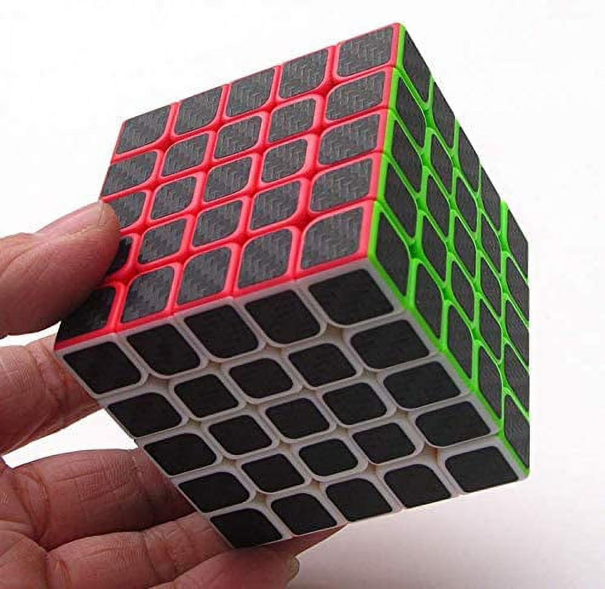 Tiomc Magic Cube 5X5 Stickerless Puzzle Toy, Fun Brain Teaser for Kids & Adults, Boosts Focus, Hand-Eye Coordination & Memory, Smooth Fast-Spinning Educational Game